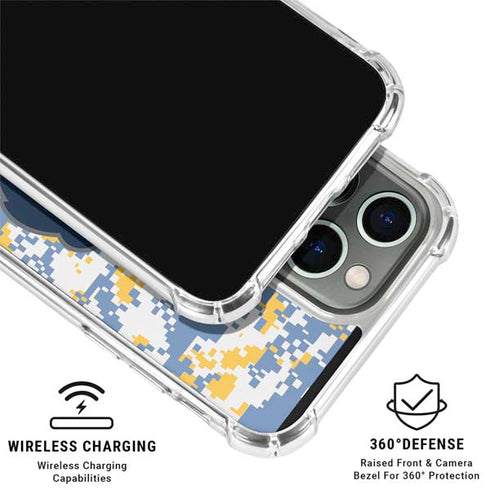 NBA Memphis Grizzlies Digi Camo iPhone 16 Pro Clear Case